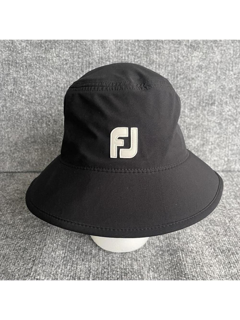 FootJoy DryJoys Bucket Hat Mens L/XL Black Waterproof Golf Sun Rain Cap Outdoors